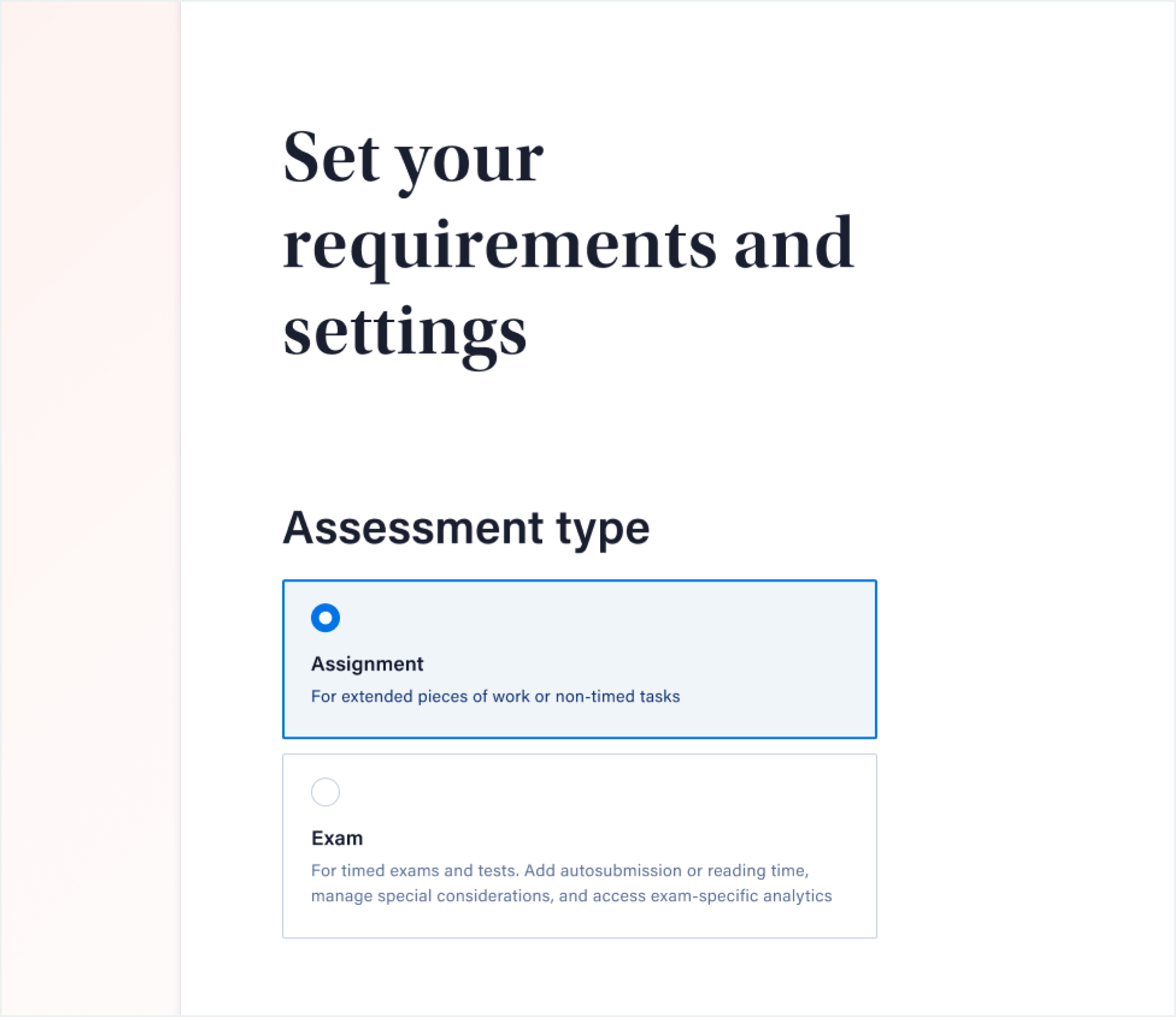 Setting Assessment Requirements Canvas - Mountain Art Collection - HD Quality